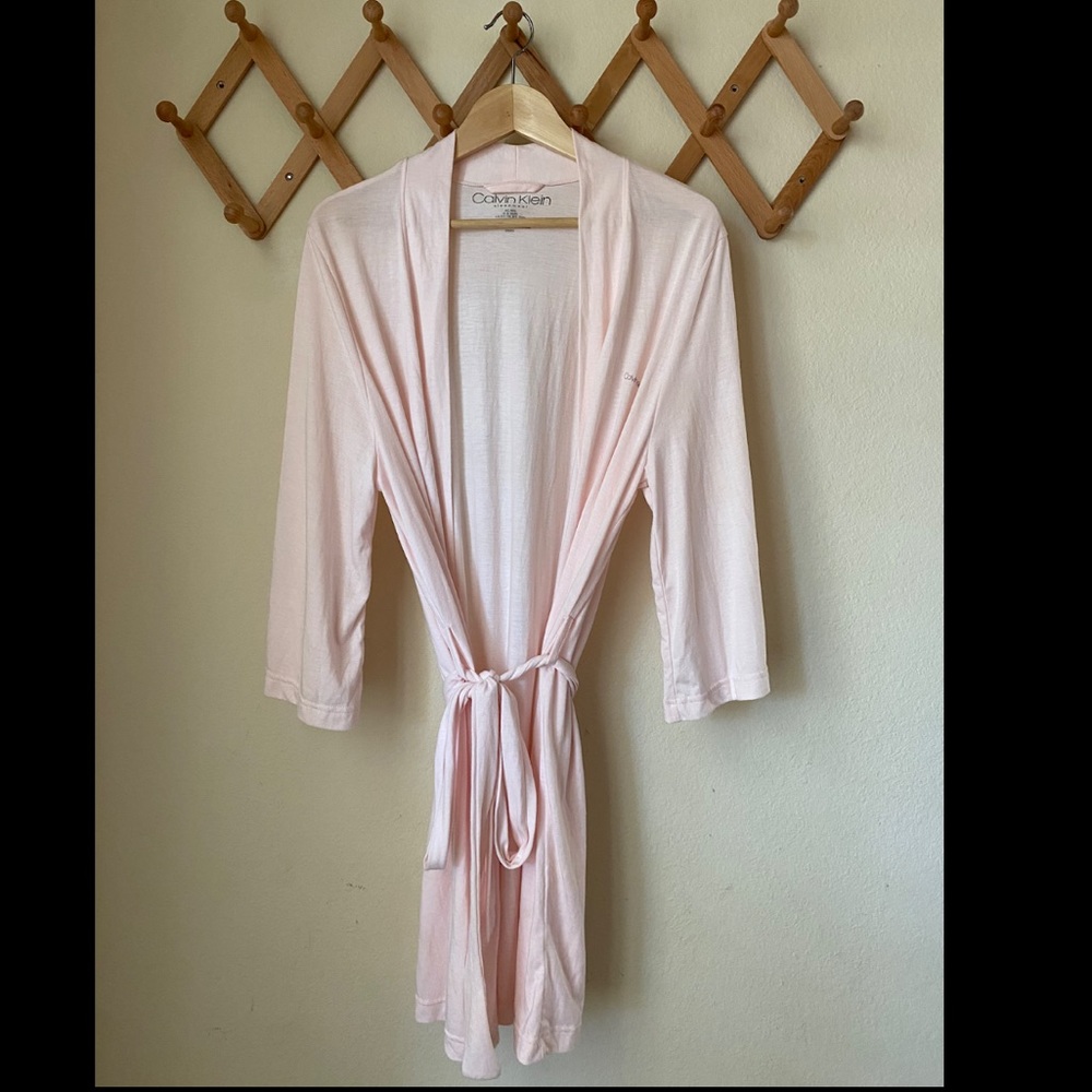Blush Pink Calvin Klein Robe